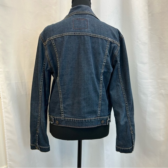 Levi's blue denim jean jacket Sz S - Picture 4 of 9